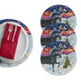 Hermia Salvamanteles Individuales Multicolor Pack de 4